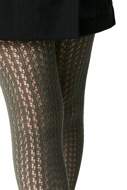 Conte-Kids Cotton Tights Miss 618 - Mesh Pattern