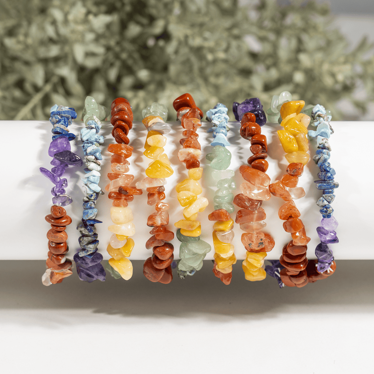 7 Chakra Chip Bracelet  DestGlow