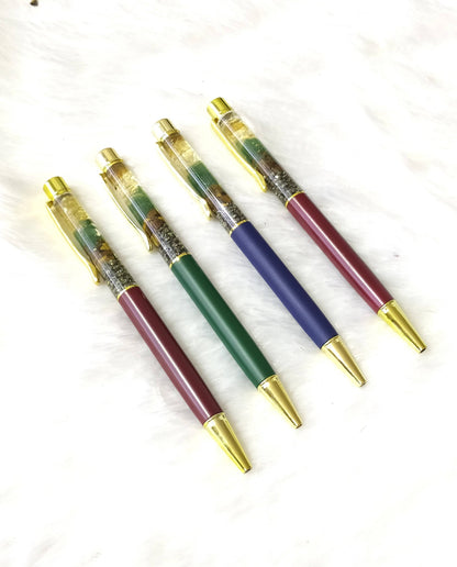 Money Magnet Crystal Pen, Crystal Healing Pen, Aura Pens.