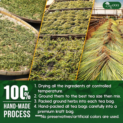 Premium Oregano Herbal Tea with Jasmine-Like Notes | Blend of Oregano, Thyme &amp; Lemongrass by FreshDrinkUS - Natural and Premium Herbal Tea