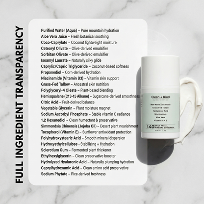 Daily Moisturizing Sunscreen - SPF 35 by Clean + Kind