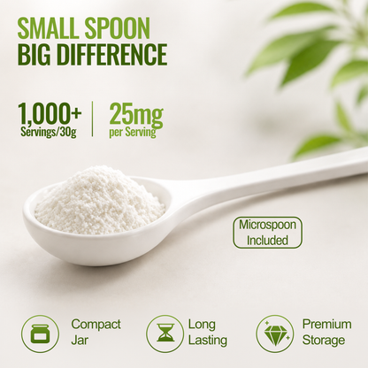 Stevia Reb M powder, (Reb-M | Rebaudioside M), 60 grams | 2,000 servings, Puriva Nutrition - DestGlow