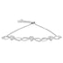 .925 Sterling Silver Diamond Accent Heart and Infinity 4â€-10â€ Adjustable Bolo Bracelet (I-J Color, I3 Clarity)  DestGlow