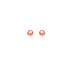 14k Rose Gold Round Stud Earrings (5.0 mm)  DestGlow