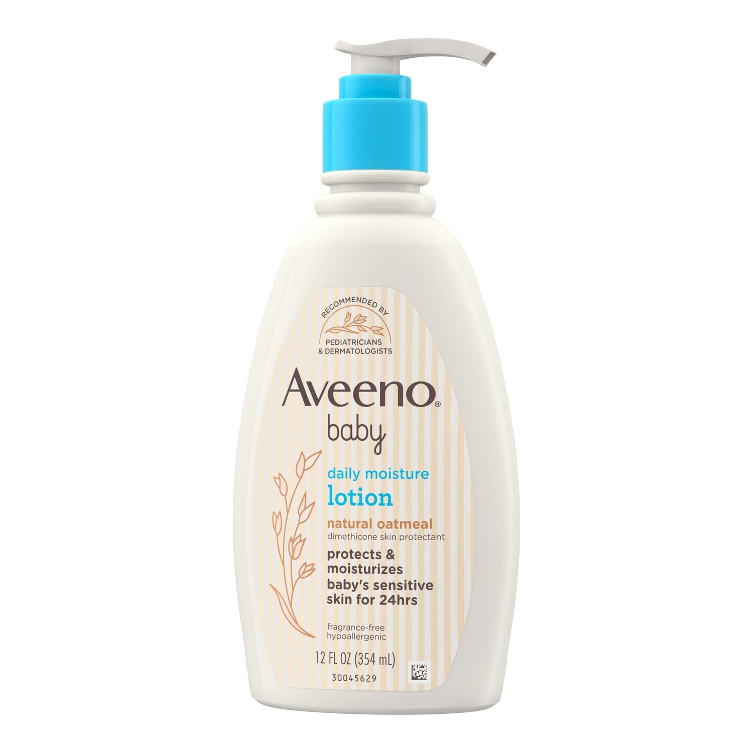 Aveeno Baby Daily Moisture Lotion, Fragrance Free, 12 fl oz by Pasteur Pharmacy