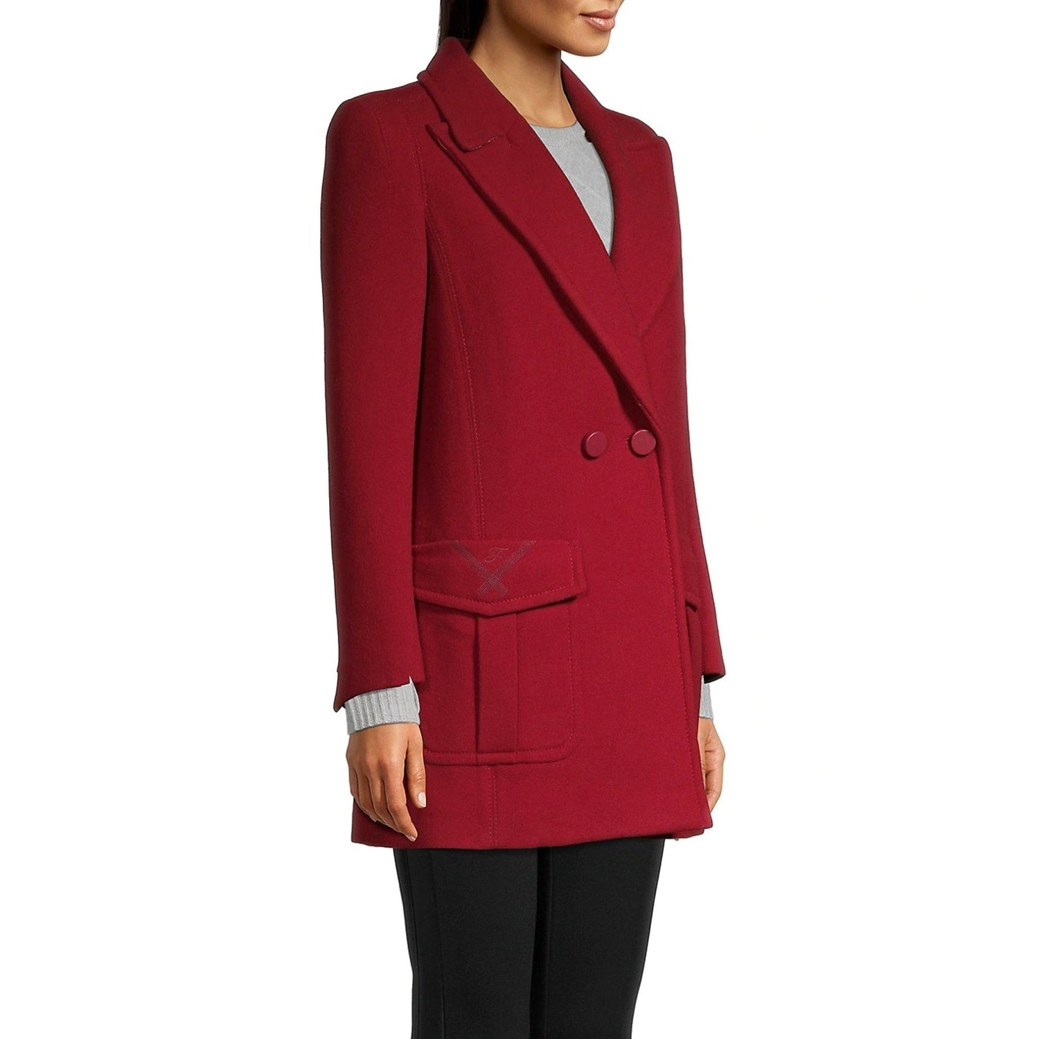 Fendi Fur Collar Wool Coat Women  DestGlow