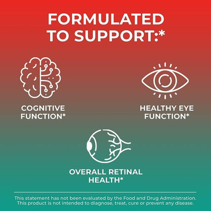 Zeaxanthin & Lutein Eye Vitamins Gummies - Eye Health Support for Adults & Kids