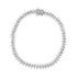 14K White Gold 5 1/2 Cttw Round Diamond 2-Prong Tennis Bracelet (H-I Color, SI2-I1 Clarity) - 7" by Bids.com