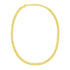 14k Yellow Gold Cuban Chain Choker Necklace by Bids.com