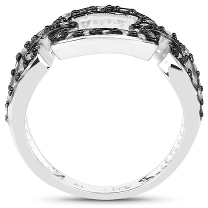 0.32 Carat Genuine Champagne Diamond .925 Sterling Silver Ring by Bids.com