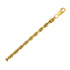 10K Yellow Gold Lite Hollow Diamond Cut Rope Chain (4.00 mm)  DestGlow