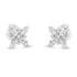 14K White Gold Marquise Diamond Flower Stud Earring (1.00 cttw, H-I Color, SI1-SI2 Clarity)  DestGlow