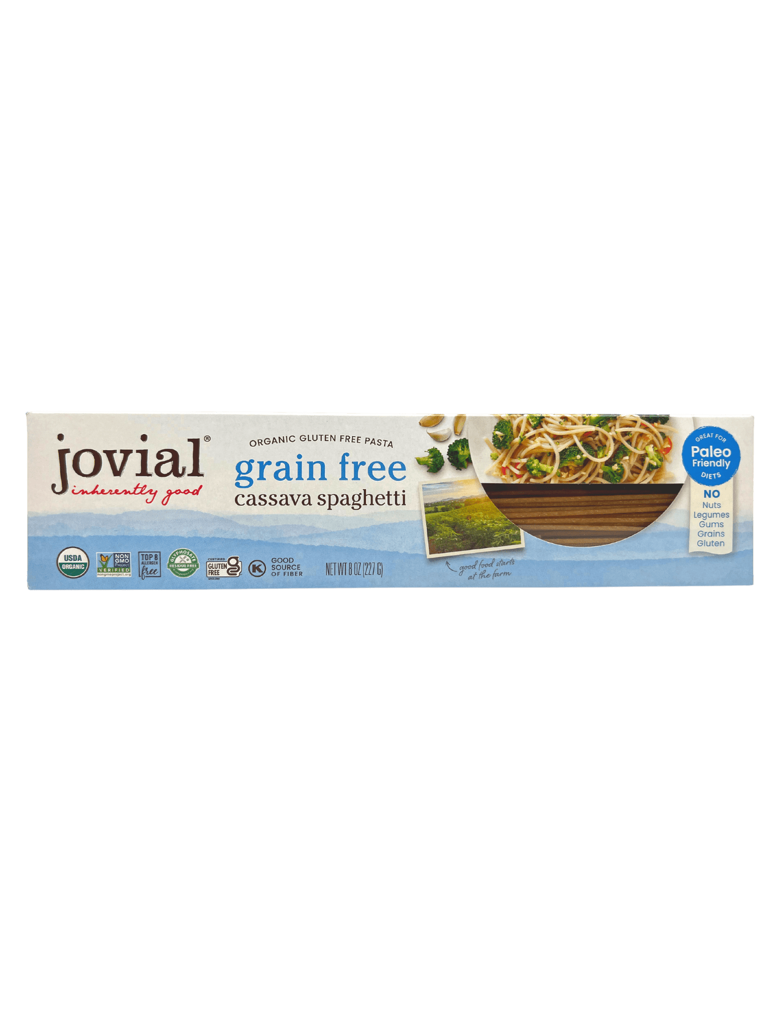Spaghetti, Cassava, Organic, Jovial, Gluten-Free, Grain-Free by Country Life Natural Foods