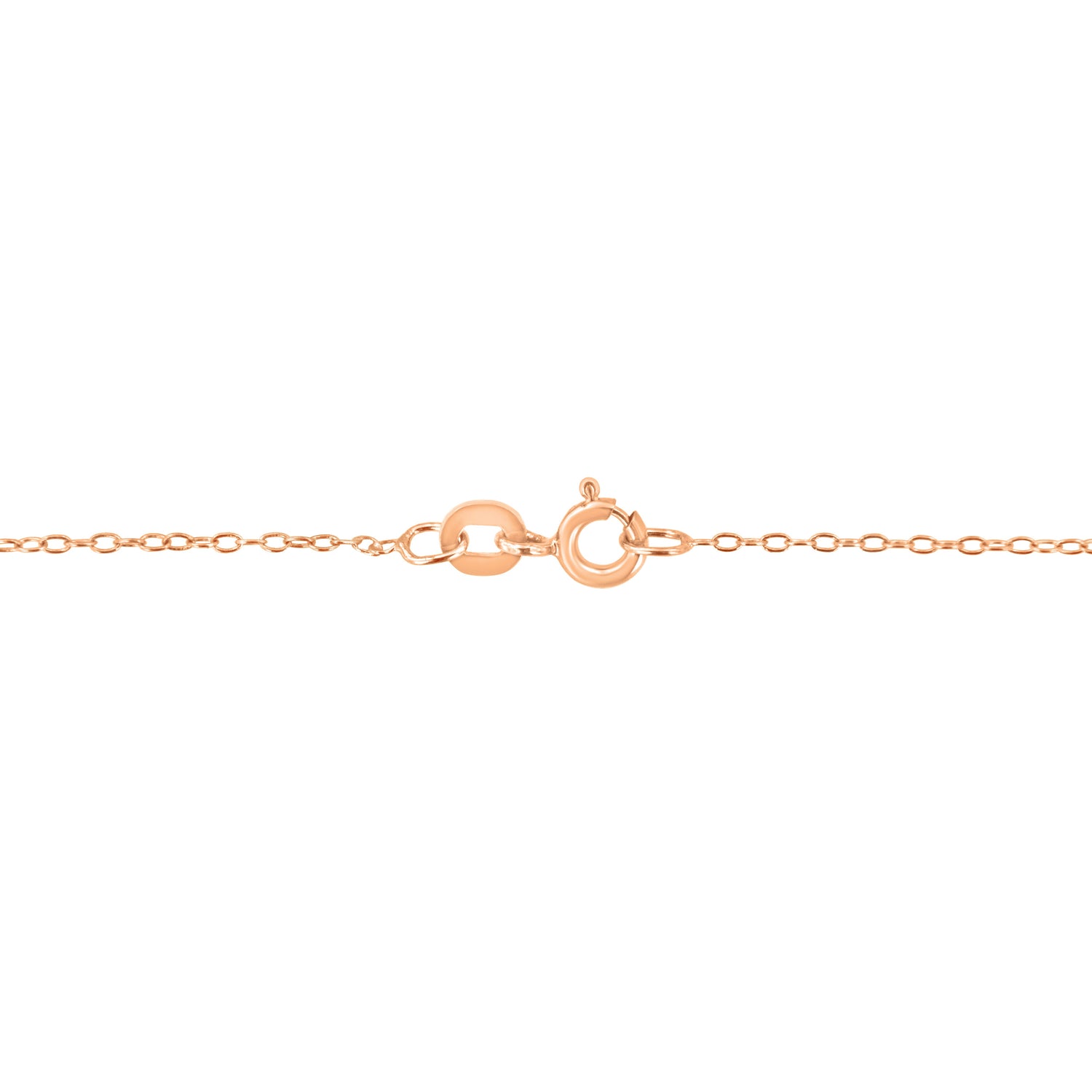 AGS Certified 10K Rose Gold 1/5 Cttw Bezel Set Round Diamond Solitaire 16-18" Adjustable Pendant Necklace (H-I Color, VS1-VS2 Clarity) by Bids.com