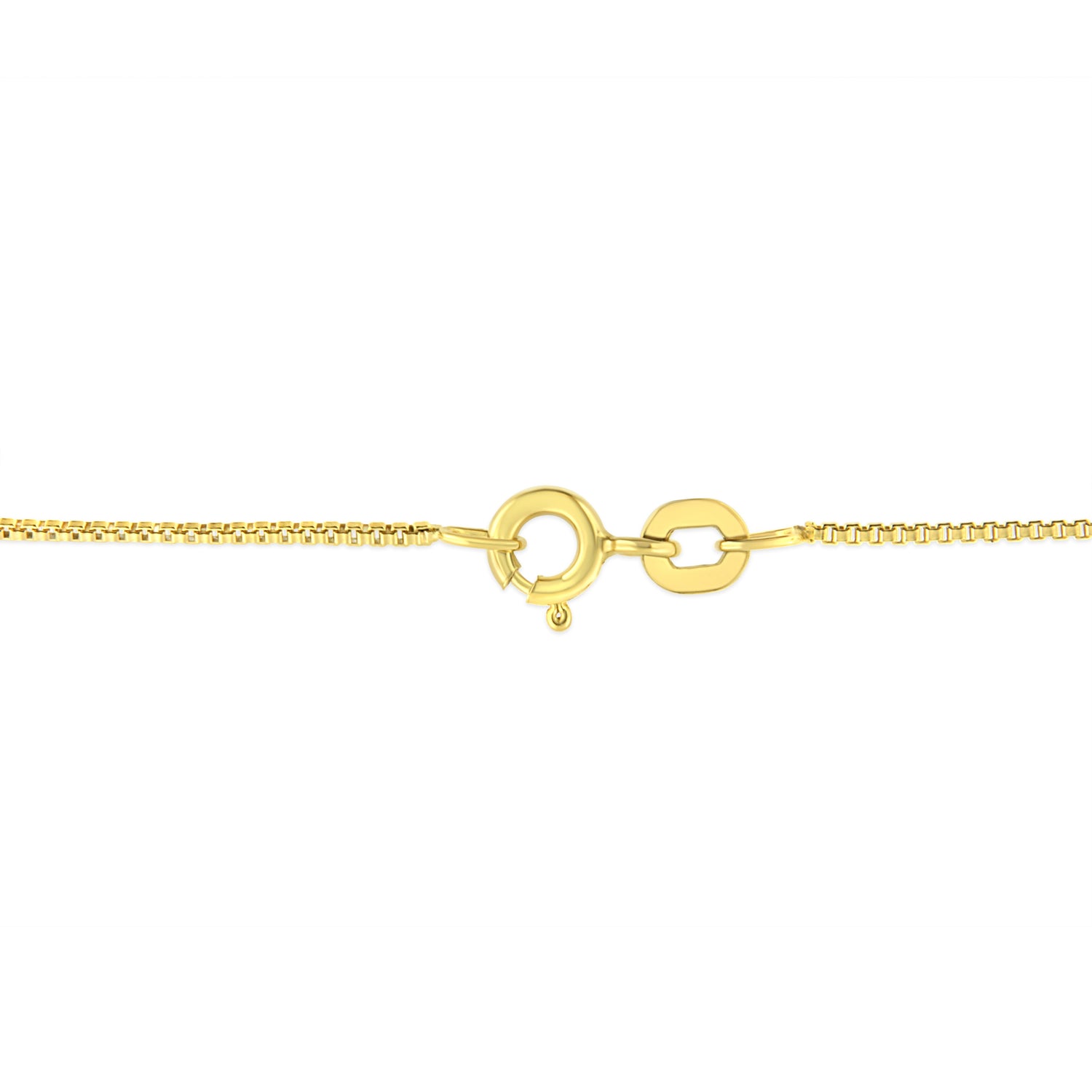 14K Yellow Gold Plated .925 Sterling Silver 1/2 Cttw Brilliant Round Cut Diamond Solitaire Milgrain 18" Pendant Necklace (K-L Color, I2-I3 Clarity) by Bids.com