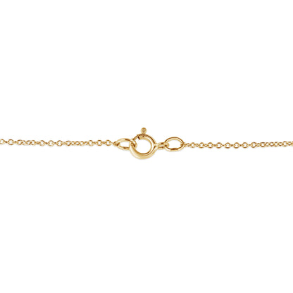10K Yellow Flashed .925 Sterling Silver 1/4 Cttw Champagne Diamond Filigree Cross Pendant Necklace (K-L Color, I1-I2 Clarity) - 18" by Bids.com