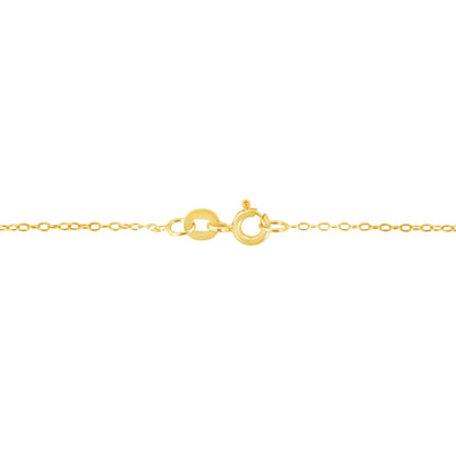 14K Yellow Gold 1/2 Cttw Martini Set Lab Grown Yellow Diamond Solitaire 18" Pendant Necklace (Yellow Color, VS2-SI1 Clarity) by Bids.com