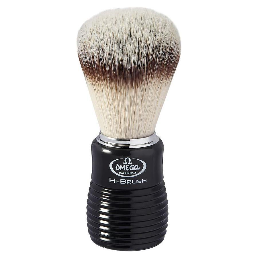 Omega Hi-Brush Fiber Synthetic Shaving Brush 
