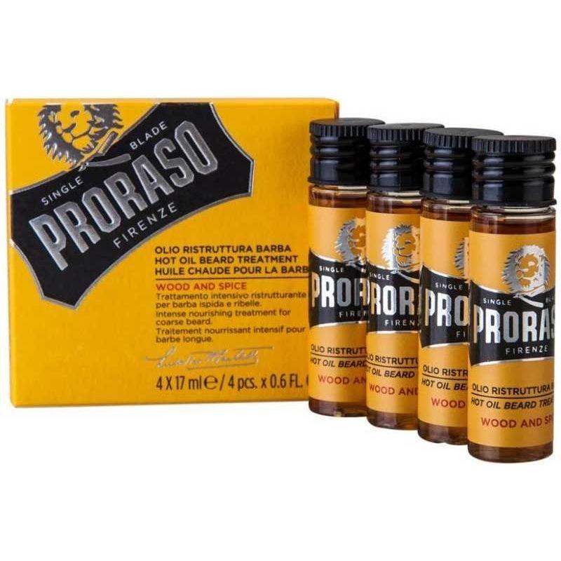 Proraso Beard Hot Oil Treatment 4 X 0.6 Oz 
