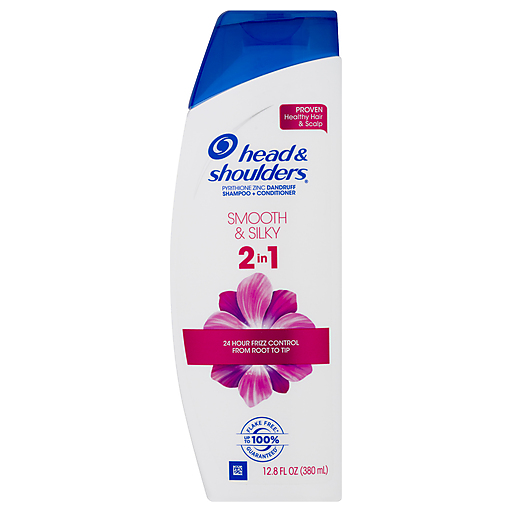 Head &amp; Shoulders Shampoo Conditioner, Dandruff, Smooth Silky, 2 In 1 12.8 Fl Oz by Pasteur Pharmacy