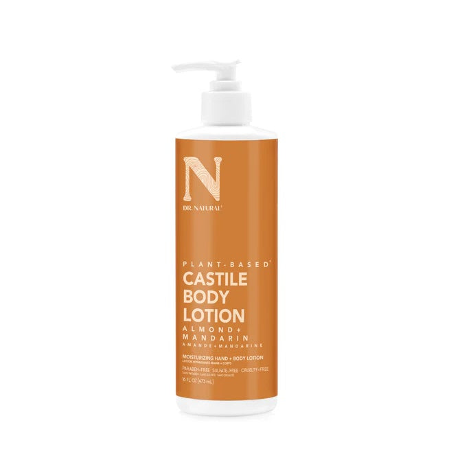 Dr. Natural Castile Body Lotion Almond Mandarin 473ml by Pasteur Pharmacy