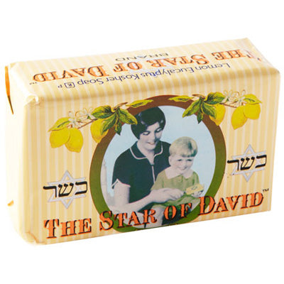 The Star of David Lemon Eucalyptus Artisan Soap by Pasteur Pharmacy