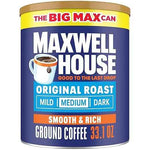 Maxwell House Original Roast Ground Coffee – 33.1 oz Canister