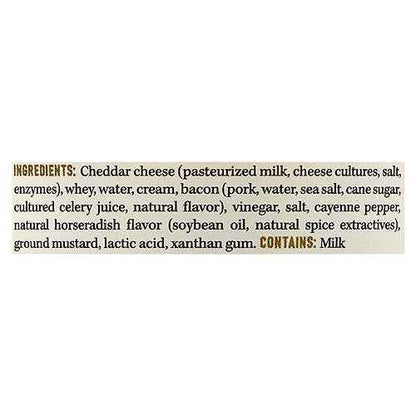 Cheddar &amp; Horseradish with Smoky Bacon Cheese Spread