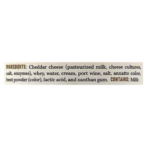 Port Wine Cheese Spread