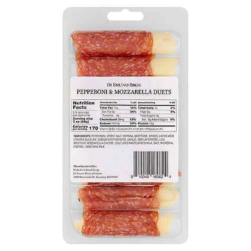 Pepperoni &amp; Mozzarella Duets