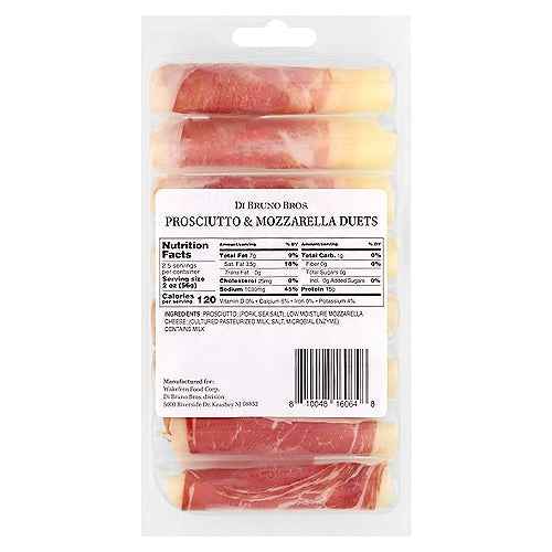 Prosciutto &amp; Mozzarella Duet