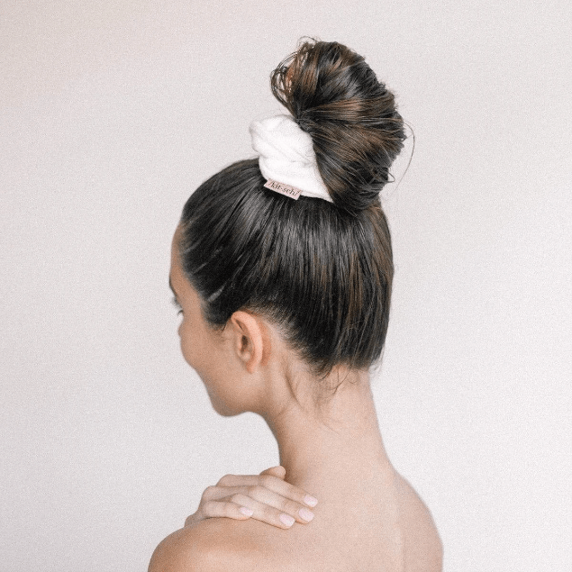 Kitsch Towel Scrunchie White by Pasteur Pharmacy