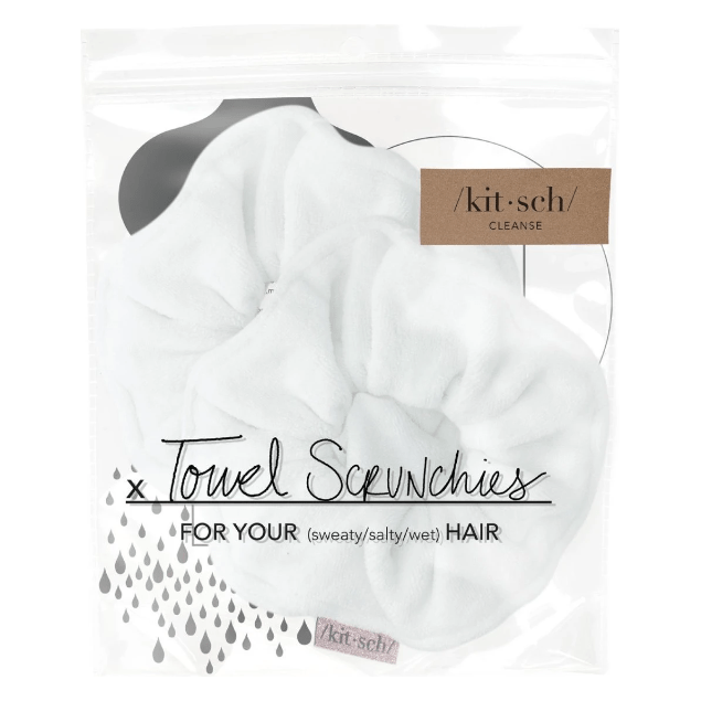 Kitsch Towel Scrunchie White by Pasteur Pharmacy