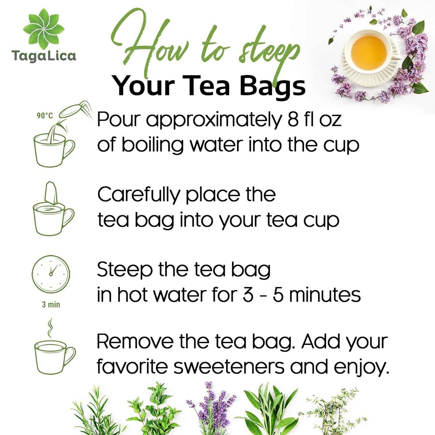 Premium Licorice Root Tea Bags, 100% Natural, Pure Licorice Root, Eco-Conscious Tea Bags, Licorice Root Herbal Tea, Licorice Root Tea. No Sugar, No Caffeine, No Gluten, Vegan