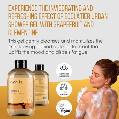 x-Shower Gel Grapefruit &amp; Clementine by Damask Rose