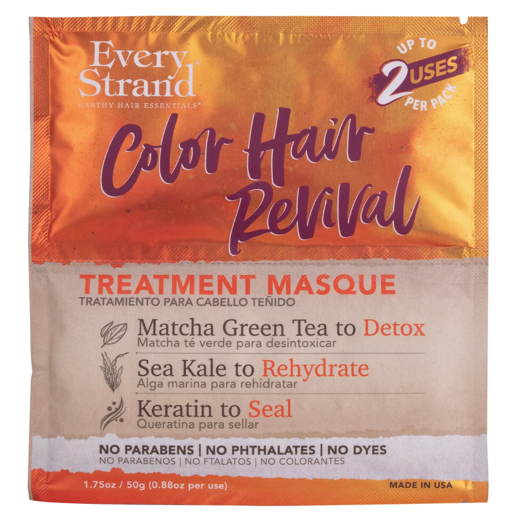 Every Strand Color Hair Revival Treatment Masque with Matcha &amp; Sea Kale (1.75 oz) by Farmacias Savia