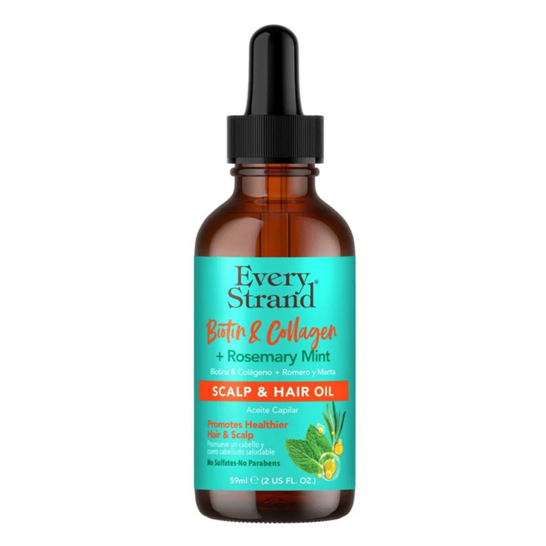Every Strand Biotin &amp; Collagen Scalp &amp; Hair Oil Treatment (2 oz) by Farmacias Savia