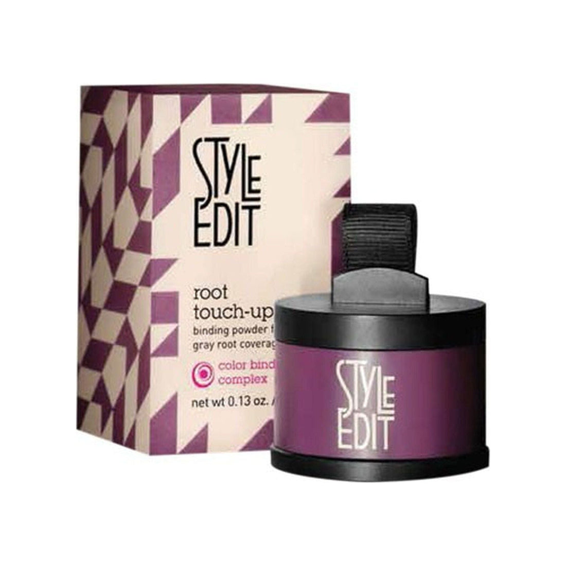 Style Edit Root Touch Up Powder Medium-Light Brown 0.13 oz by Pasteur Pharmacy