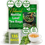 Premium Nettle Leaf Tea Bags, 100% Natural & Pure, Stinging Nettle Leaf Tea, Nettle Leaf Tea, Burn Nettle, Stinging Nettle, Nettle Tea, Stinger Tea, No Sugar/Caffeine & Gluten, Vegan