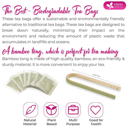 Premium Marshmallow Root and Leaf Tea Bags, 100% Natural &amp; Pure.