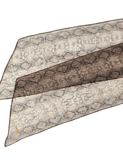 Saint Laurent Women Silk Scarf by Luosophy