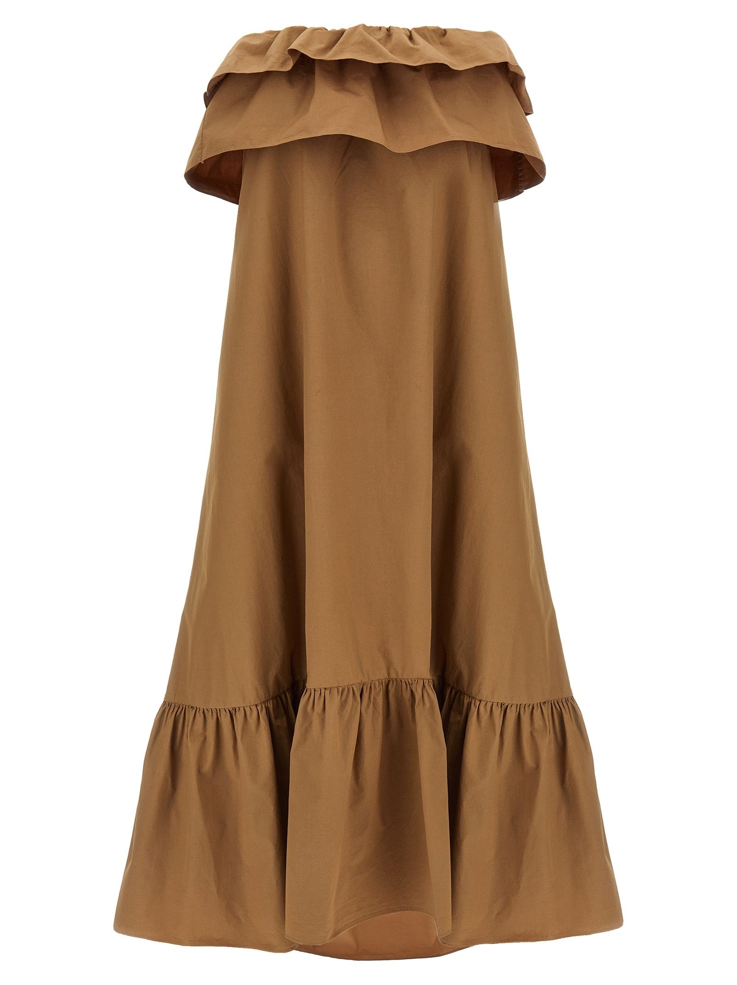 Saint Laurent Women Flounce Dress by Luosophy