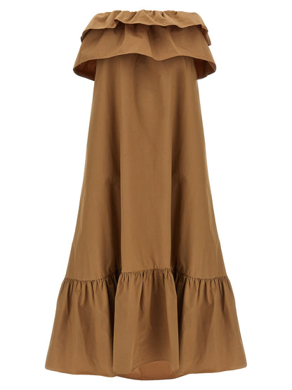 Saint Laurent Women Flounce Dress by Luosophy