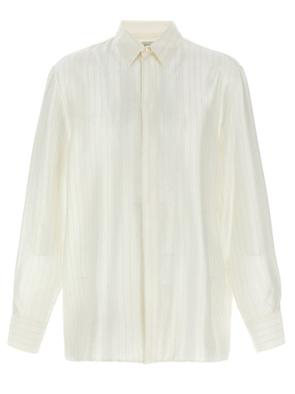 Saint Laurent Men Striped Shirt by Luosophy