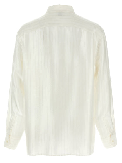 Saint Laurent Men Striped Shirt by Luosophy