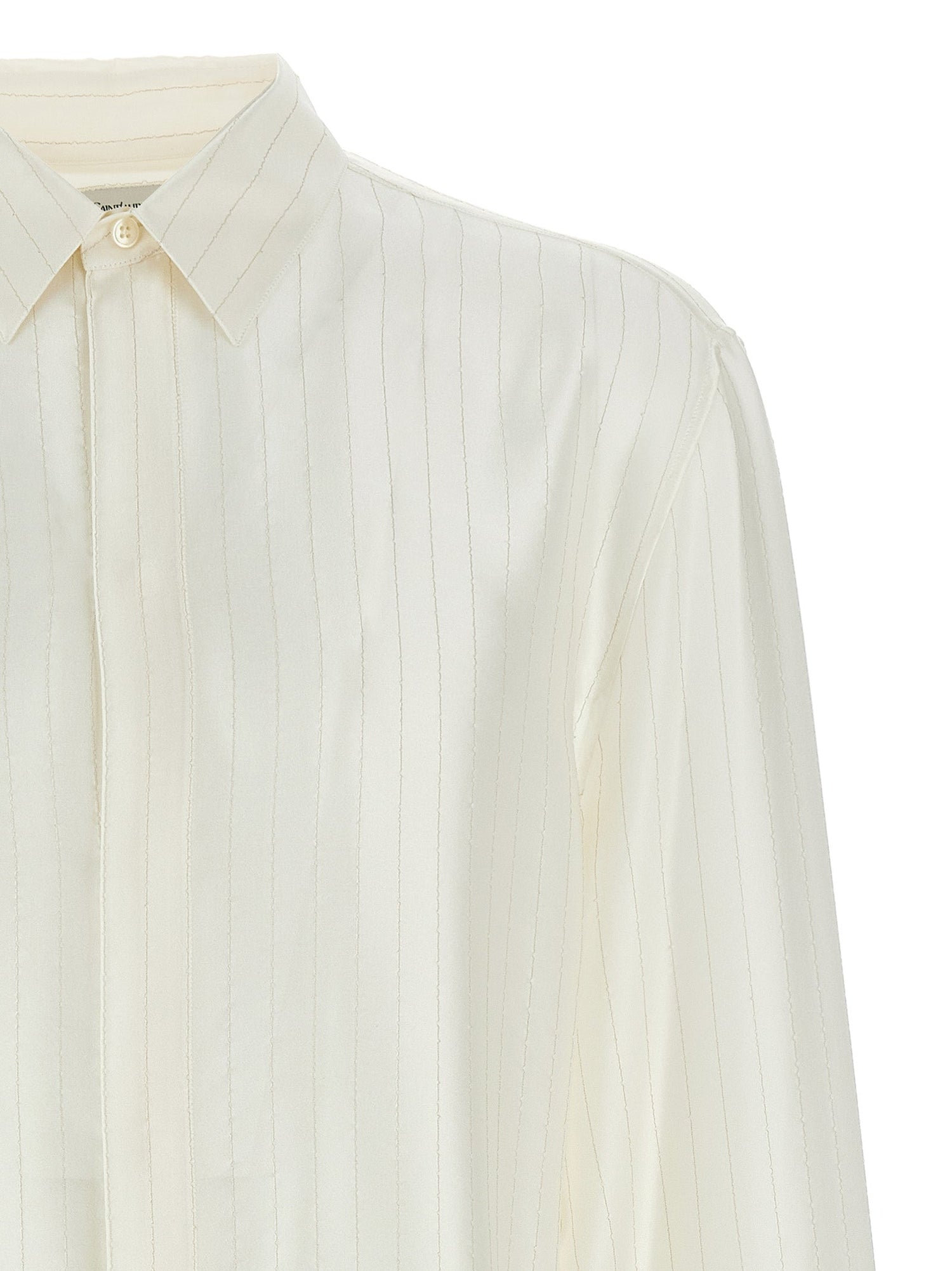 Saint Laurent Men Striped Shirt by Luosophy