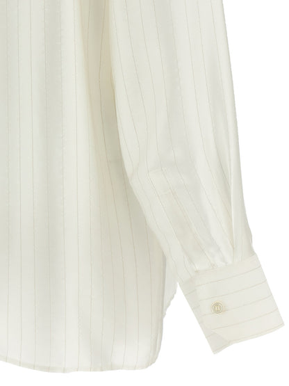 Saint Laurent Men Striped Shirt by Luosophy
