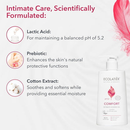 x-Intimate Hygiene Gel Comfort 250 ml by Damask Rose
