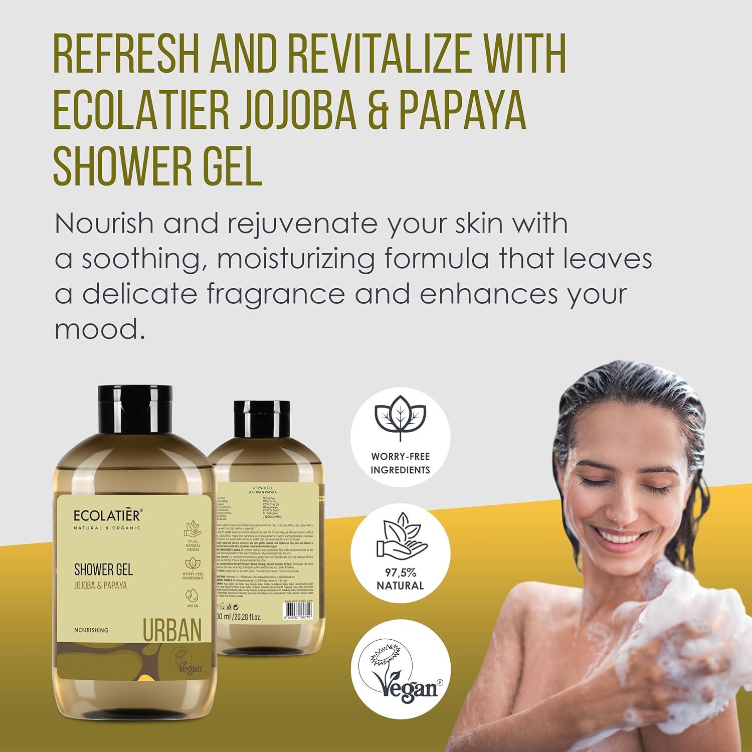 x-Shower Gel Jojoba &amp; Papaya by Damask Rose