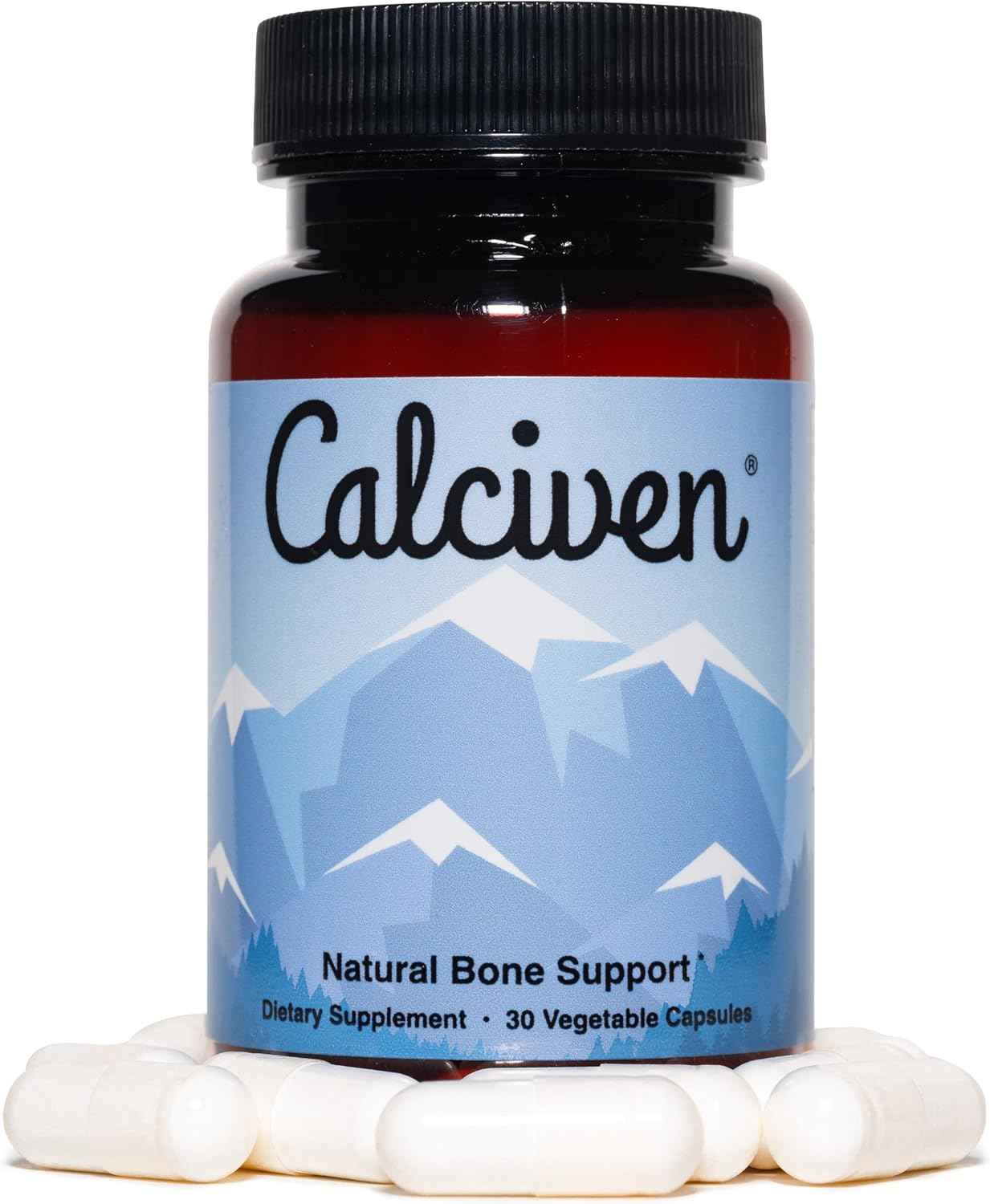 Natural Bone Support Supplement - Non-GMO, Gluten-Free